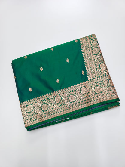 FANCY SATIN BANARASI SAREE (SPECIAL 30% DISCOUNT)