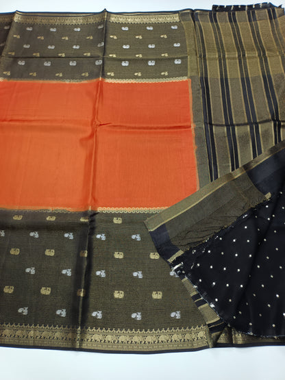 FANCY SEMI CREPE SILK SAREE (SPECIAL 30% DISCOUNT)