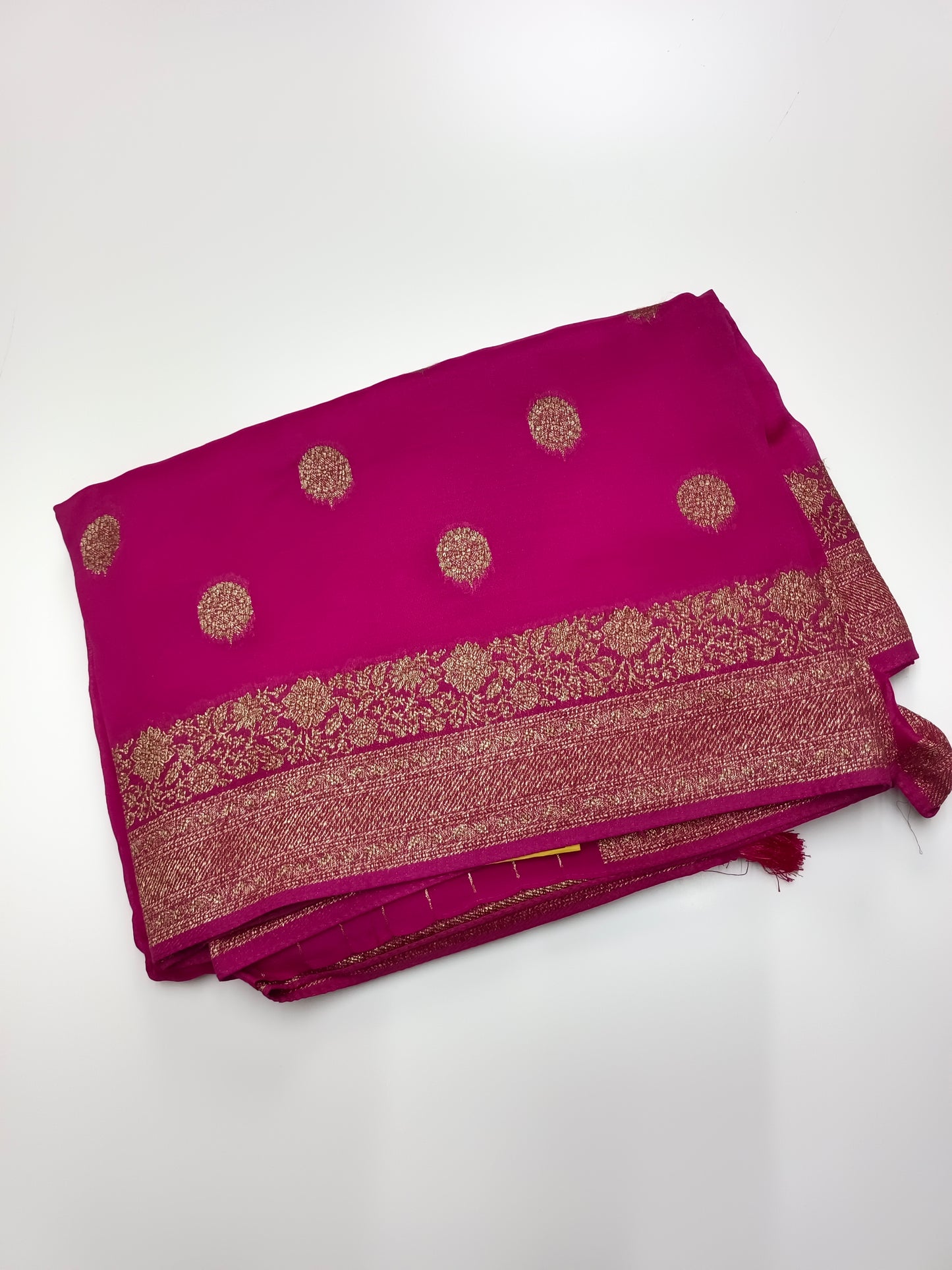 FANCY SEMI DOLA SILK SAREE (SPECIAL 30% DISCOUNT)
