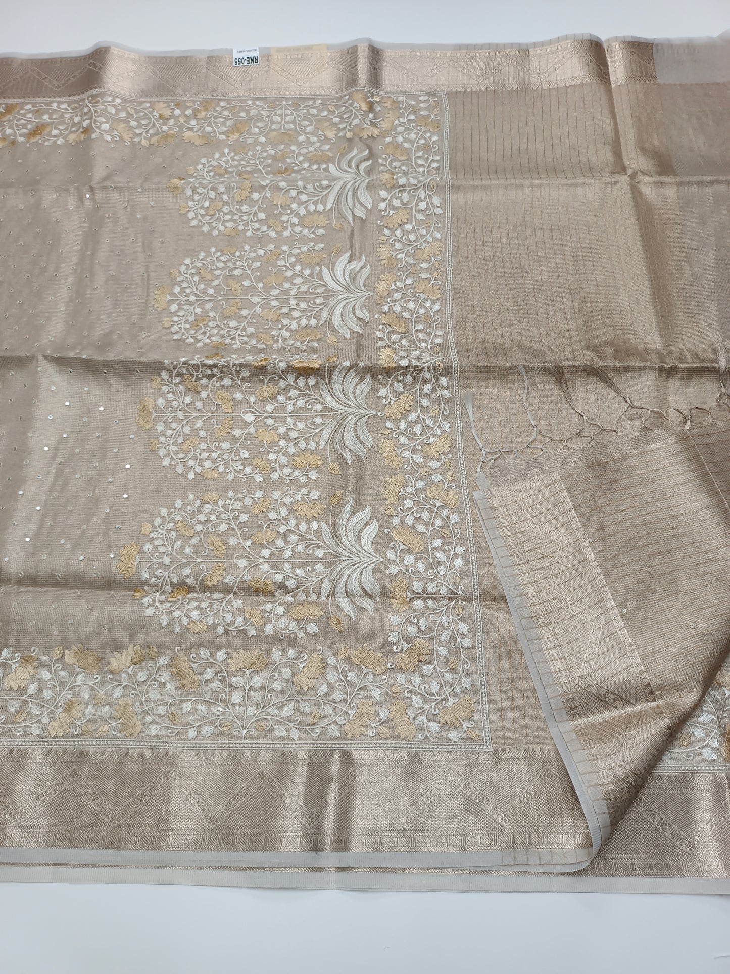 FANCY TISSUE COARA SILK SAREE (SPECIAL 30% DISCOUNT)