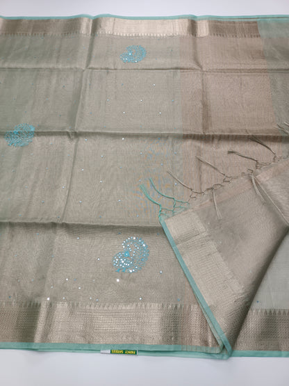 FANCY TISSUE COARA SILK SAREE (SPECIAL 30% DISCOUNT)