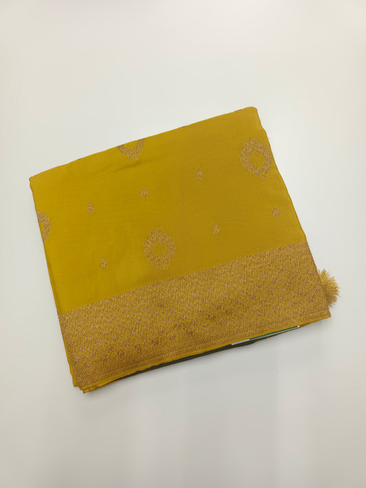 FANCY SEMI CREPE SILK SAREE