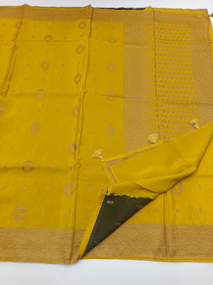 FANCY SEMI CREPE SILK SAREE