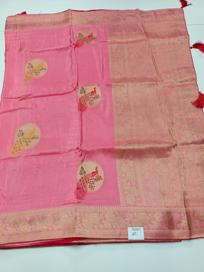 FANCY SEMI DOLA SILK SAREE (SPECIAL 30% DISCOUNT)