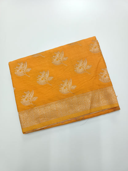 FANCY BAMBOO SILK SAREE (SPECIAL 30% DISCOUNT)