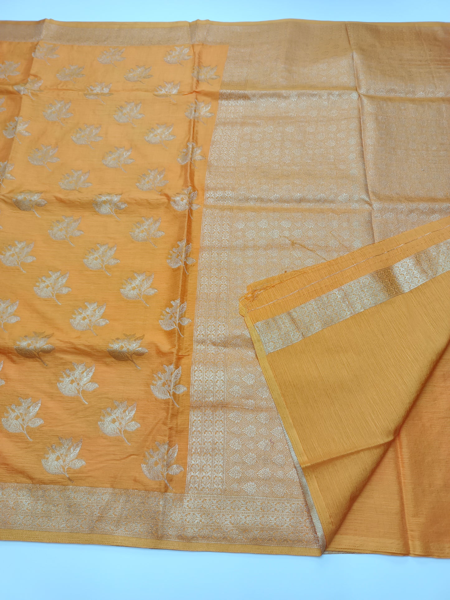 FANCY BAMBOO SILK SAREE (SPECIAL 30% DISCOUNT)