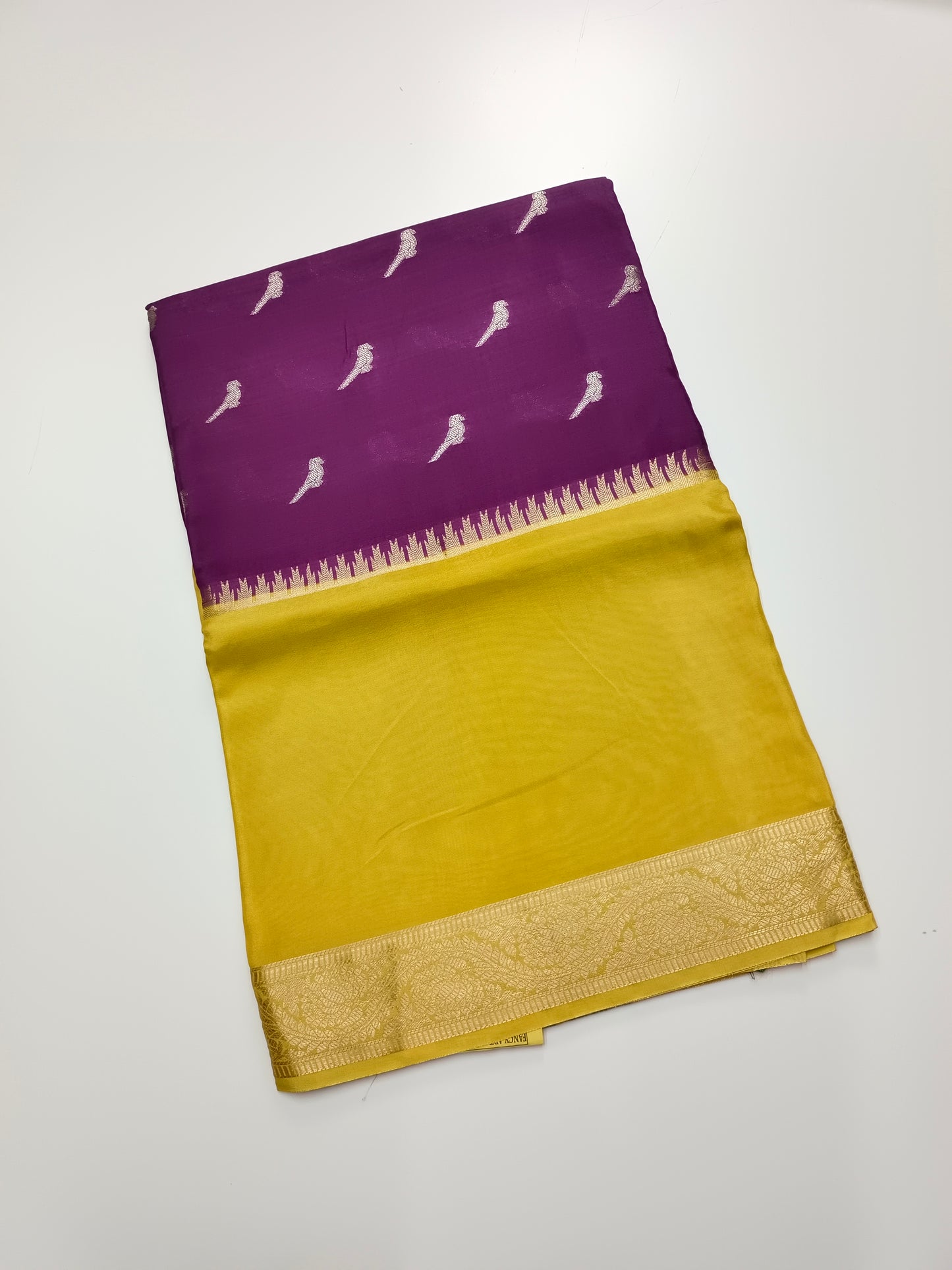 FANCY SEMI DOLA SILK SAREE (SPECIAL 30% DISCOUNT)