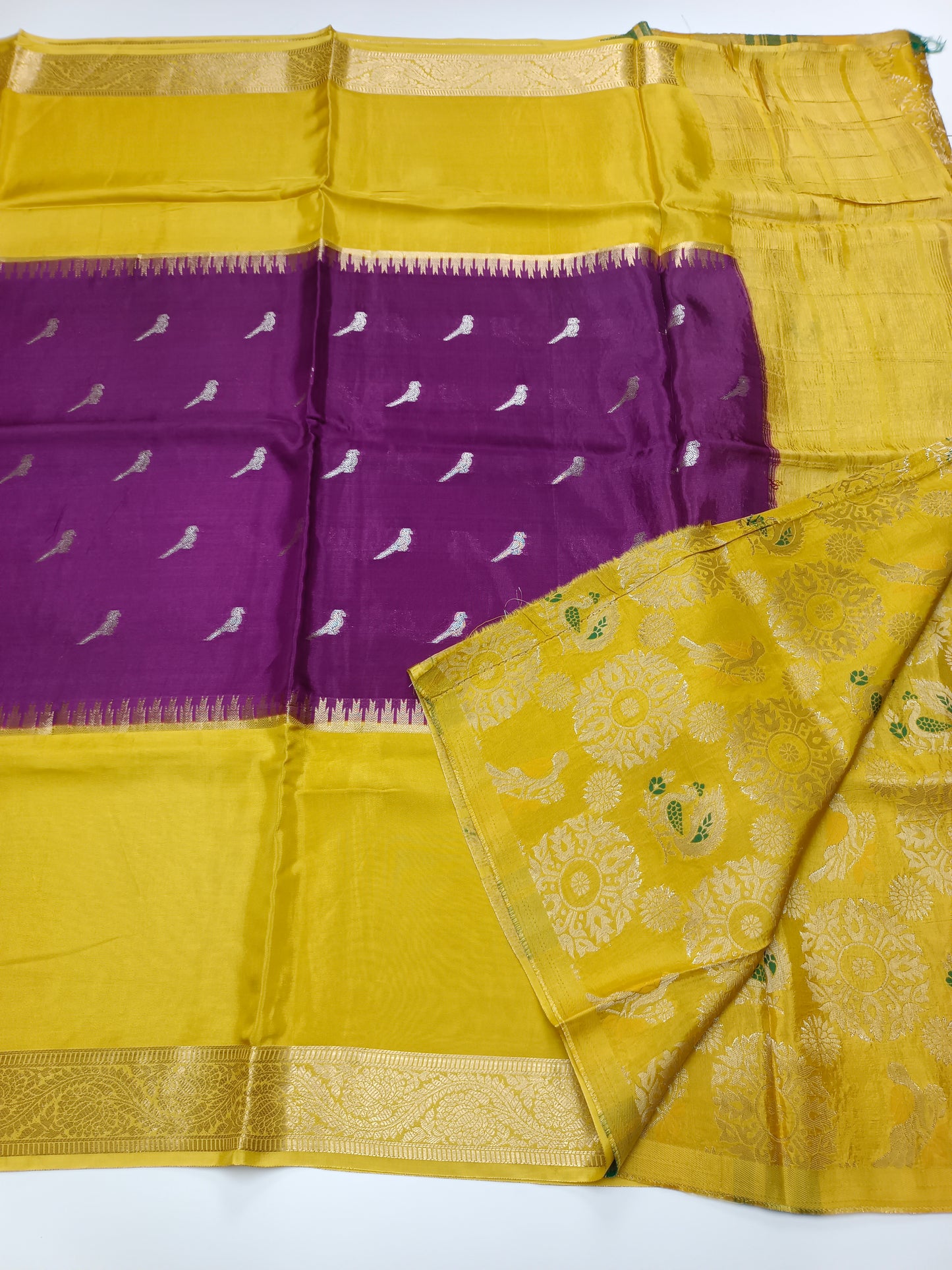 FANCY SEMI DOLA SILK SAREE (SPECIAL 30% DISCOUNT)