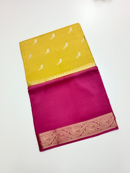 FANCY SEMI DOLA SILK SAREE (SPECIAL 30% DISCOUNT)