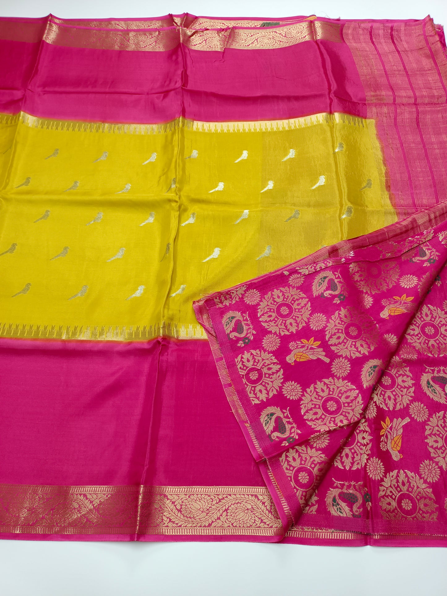 FANCY SEMI DOLA SILK SAREE (SPECIAL 30% DISCOUNT)