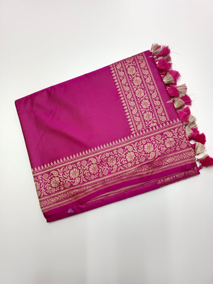 FANCY SATIN SILK SAREE (SPECIAL 30% DISCOUNT)