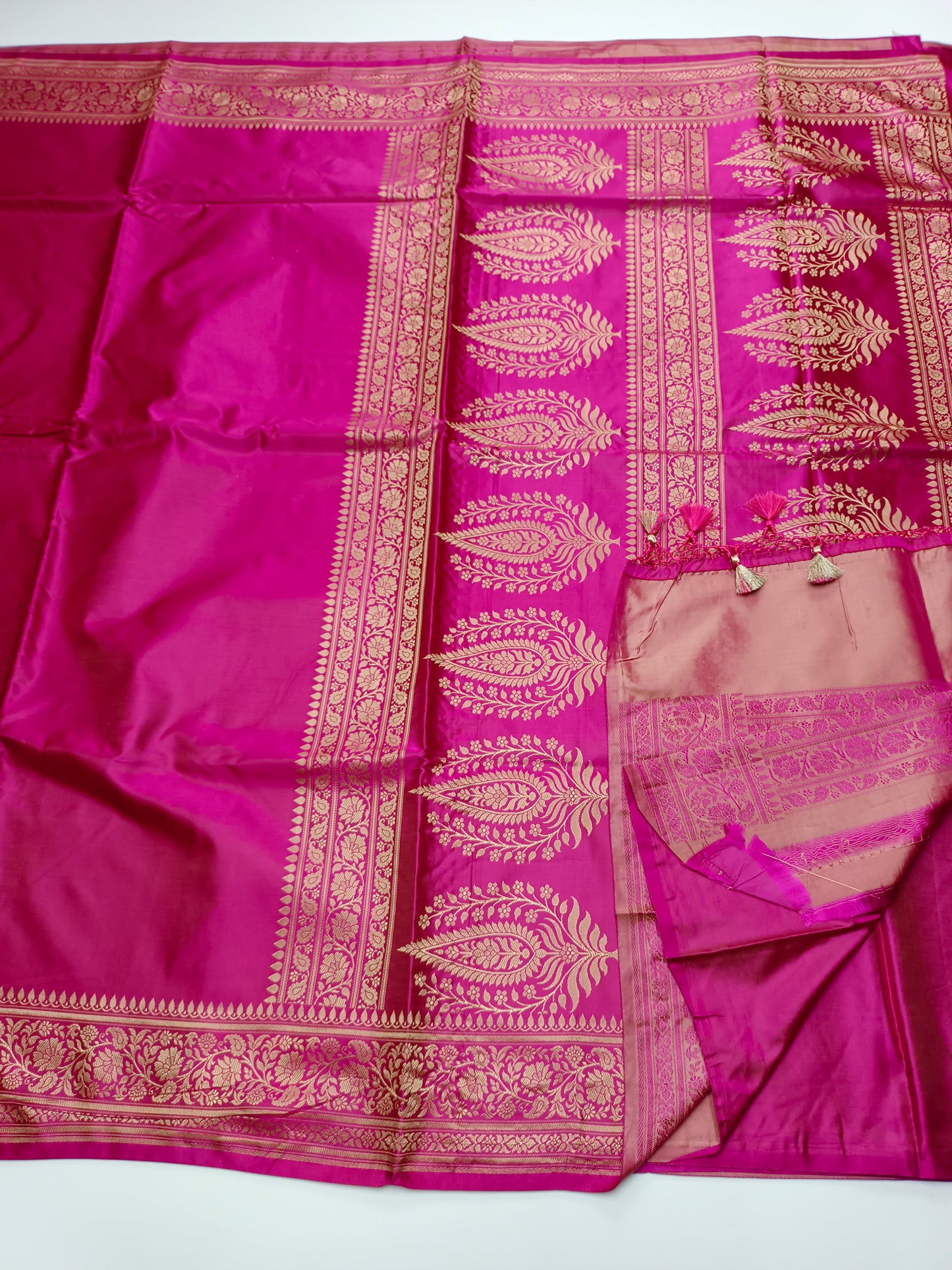 FANCY SATIN SILK SAREE (SPECIAL 30% DISCOUNT)