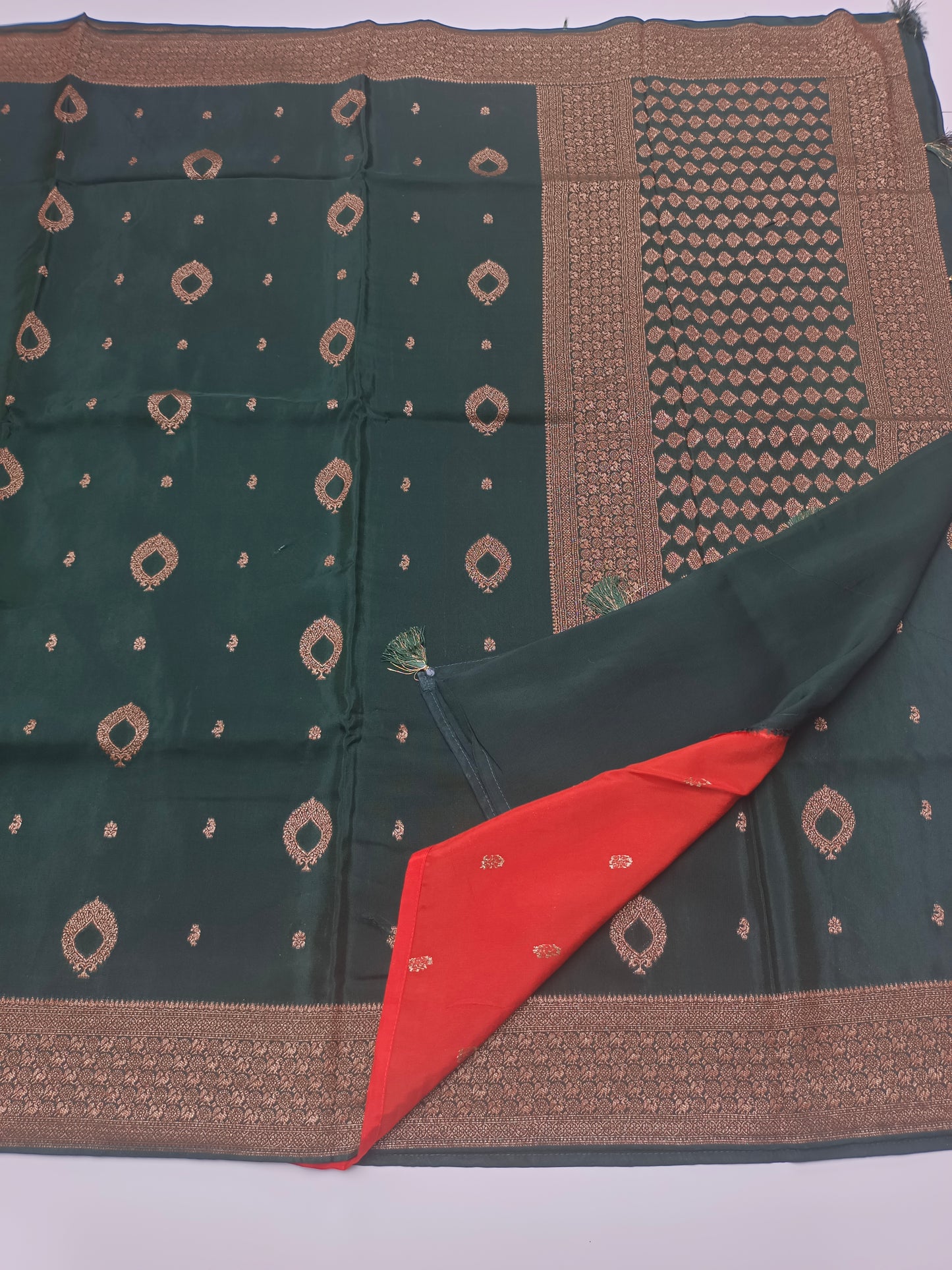 FANCY SEMI CREPE SILK SAREE