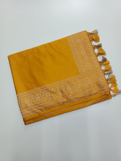 FANCY SATIN SILK SAREE (SPECIAL 30% DISCOUNT)