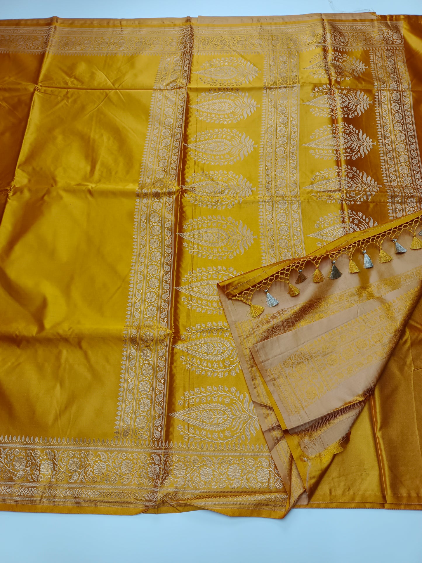 FANCY SATIN SILK SAREE (SPECIAL 30% DISCOUNT)