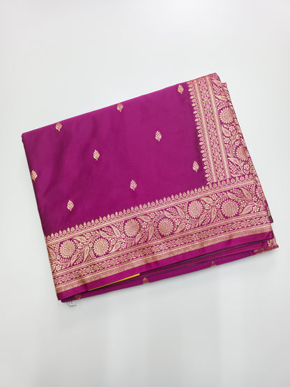 FANCY SATIN BANARASI SAREE (SPECIAL 30% DISCOUNT)