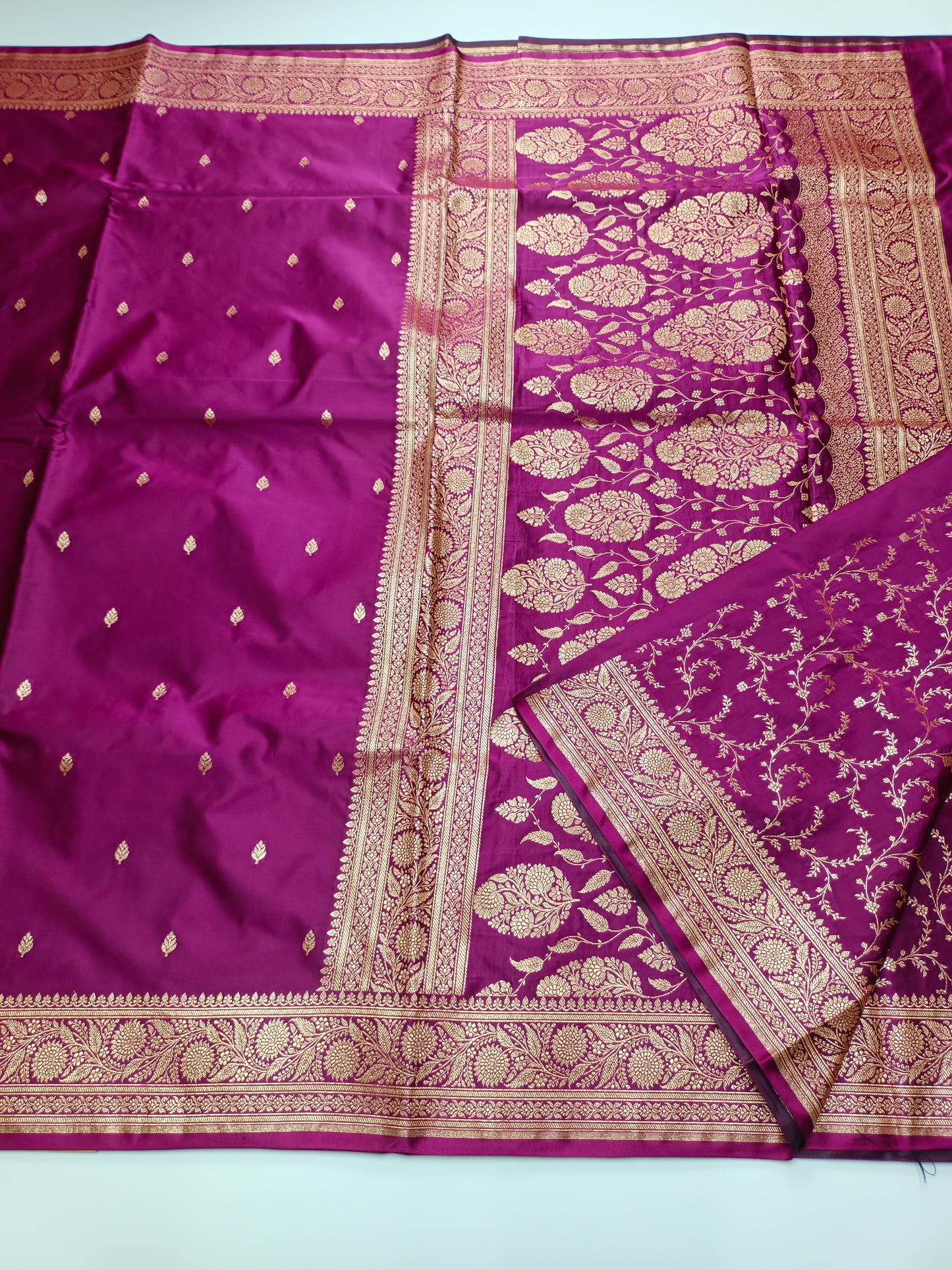 FANCY SATIN BANARASI SAREE (SPECIAL 30% DISCOUNT)