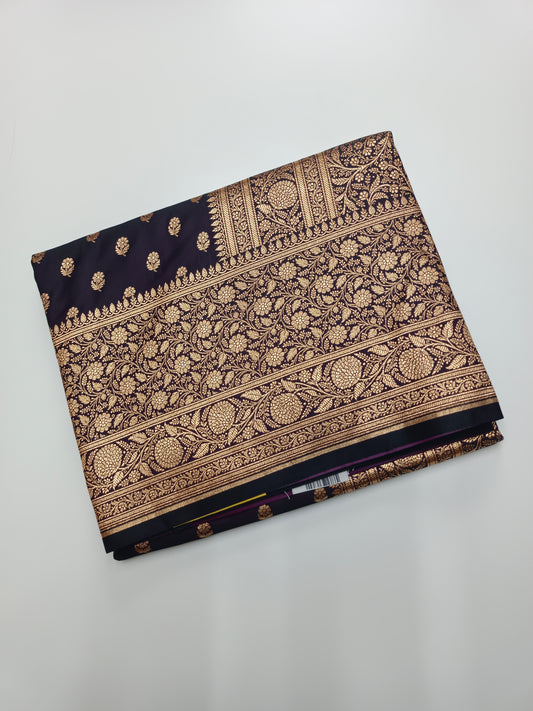 FANCY SATIN BANARASI SAREE (SPECIAL 30% DISCOUNT)