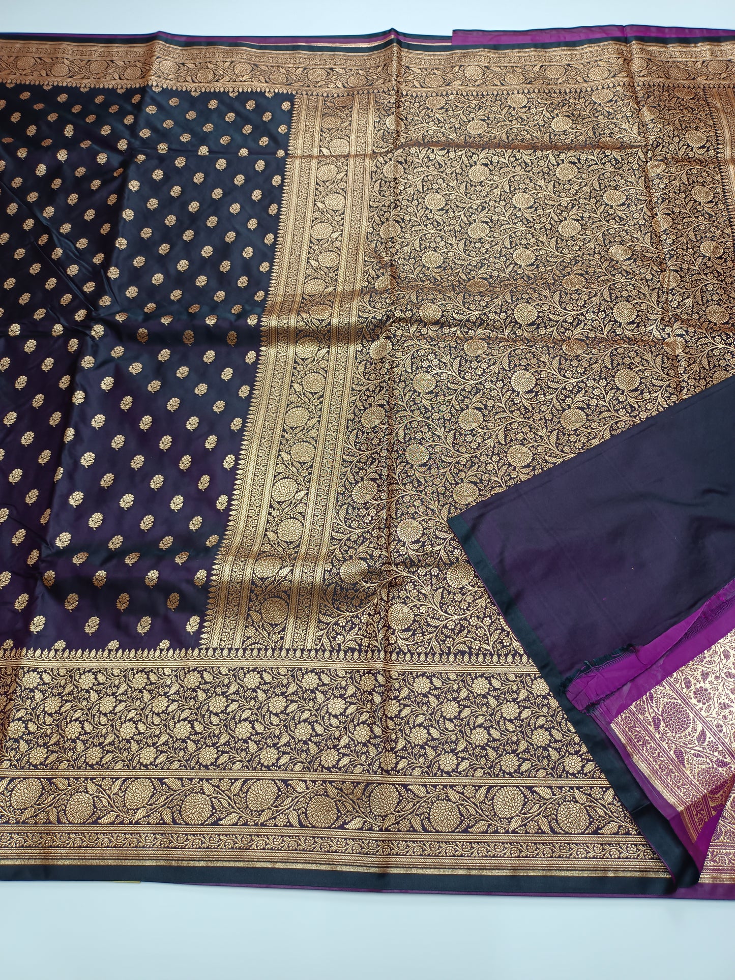 FANCY SATIN BANARASI SAREE (SPECIAL 30% DISCOUNT)