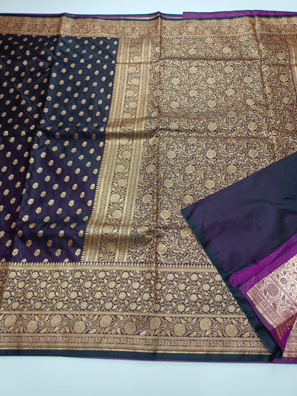 FANCY SATIN BANARASI SAREE (SPECIAL 30% DISCOUNT)
