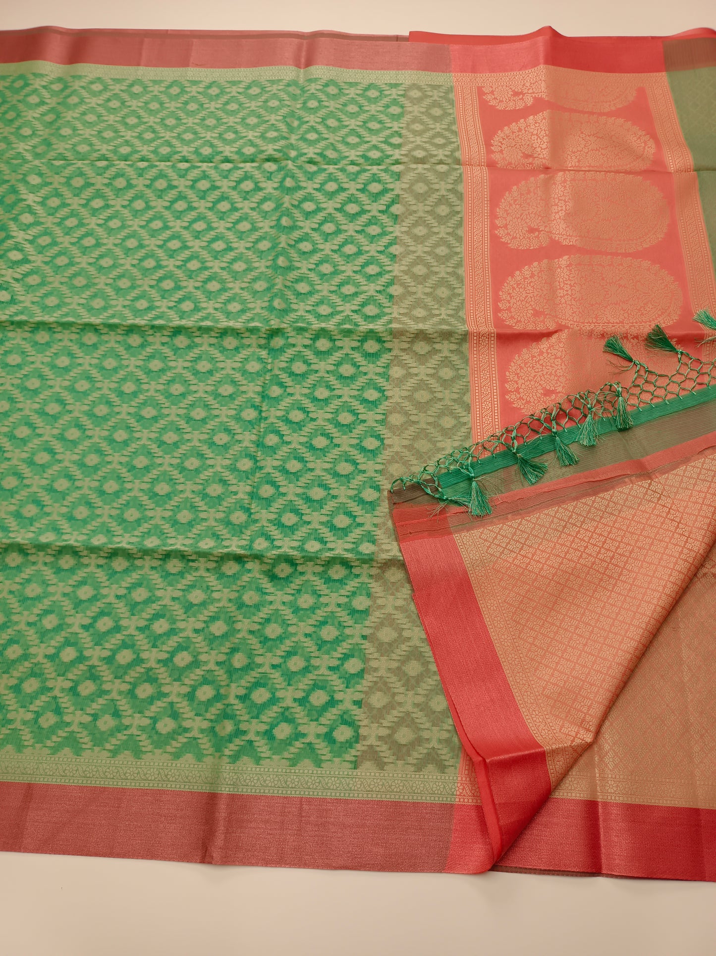 FANCY COTTON SAREE (SPECIAL 30% DISCOUNT)