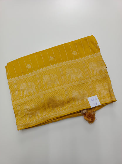 FANCY SEMI DOLA SILK SAREE (SPECIAL 30% DISCOUNT)