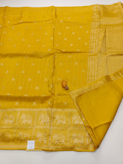 FANCY SEMI DOLA SILK SAREE (SPECIAL 30% DISCOUNT)