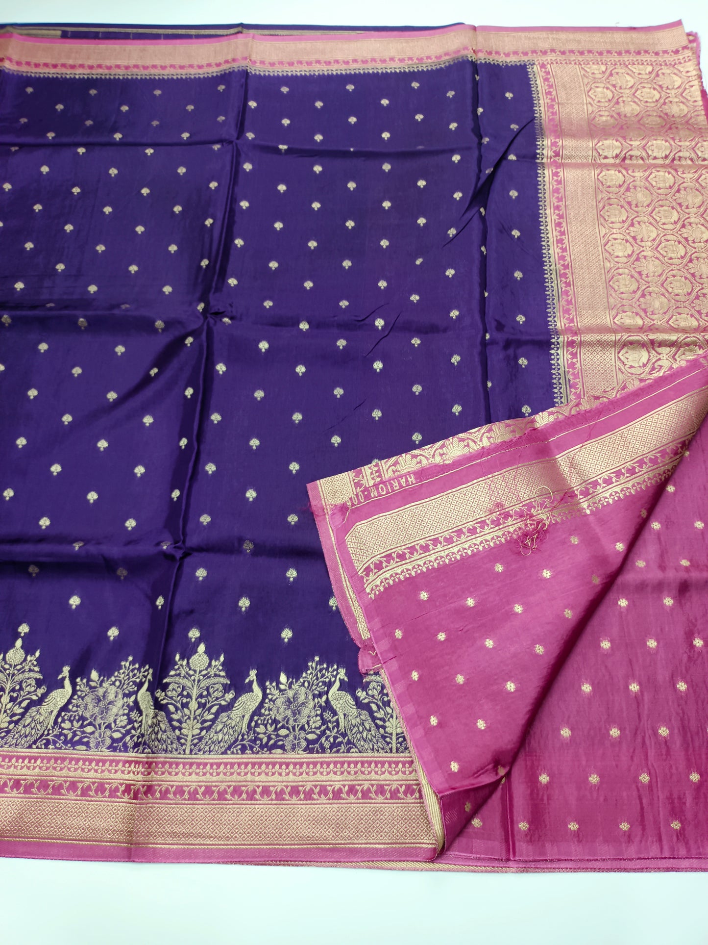 FANCY SEMI DOLA SILK SAREE (SPECIAL 30% DISCOUNT)