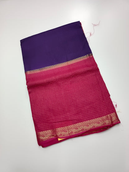 FANCY SEMI DOLA SILK SAREE (SPECIAL 30% DISCOUNT)
