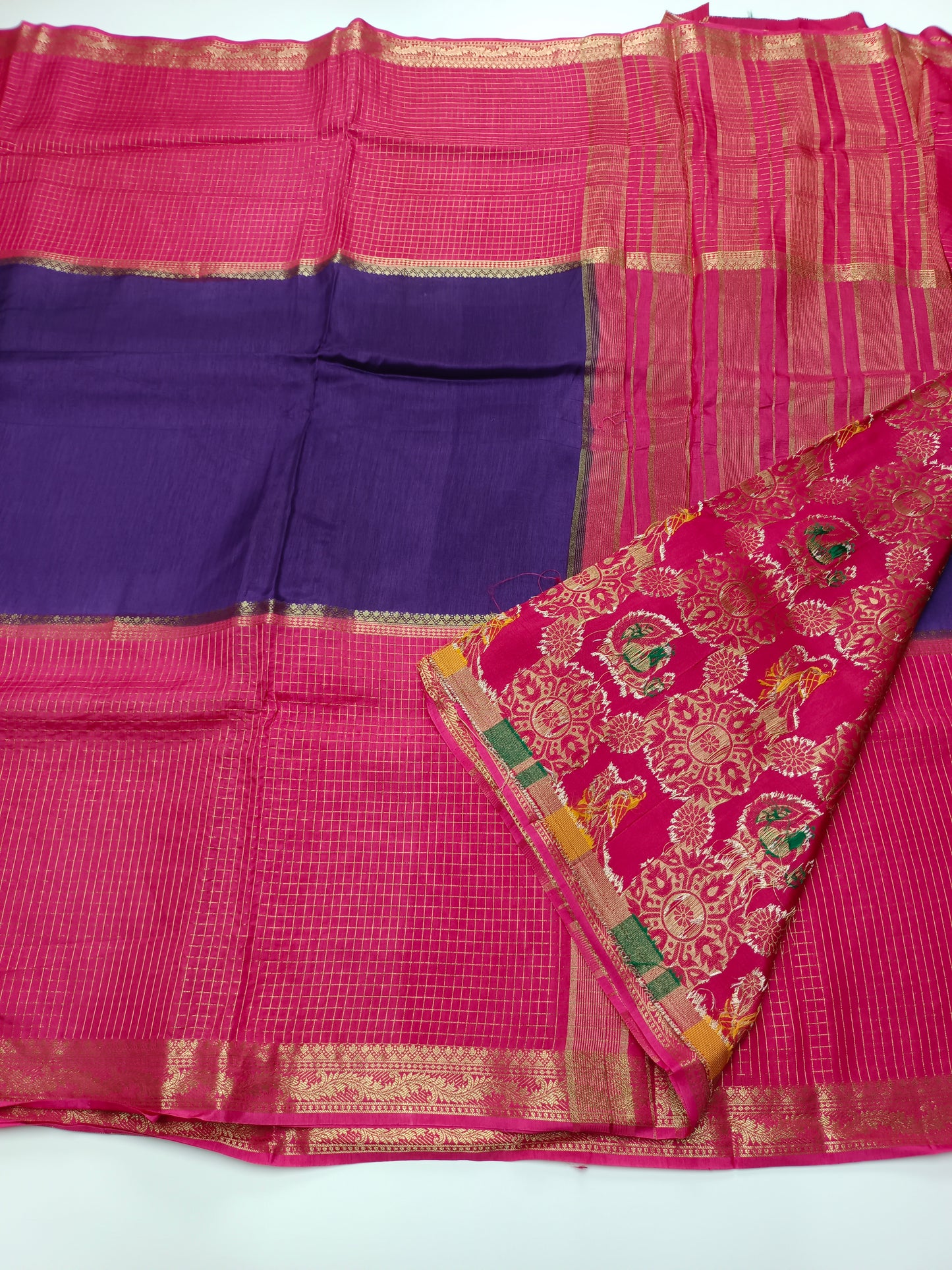 FANCY SEMI DOLA SILK SAREE (SPECIAL 30% DISCOUNT)