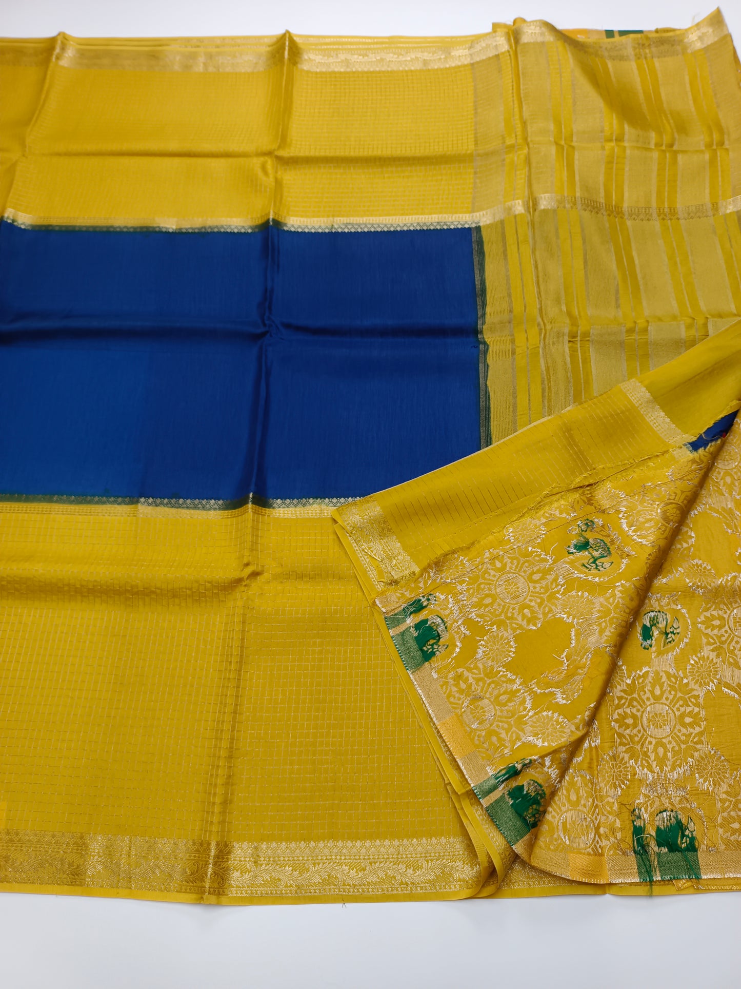 FANCY SEMI DOLA SILK SAREE (SPECIAL 30% DISCOUNT)
