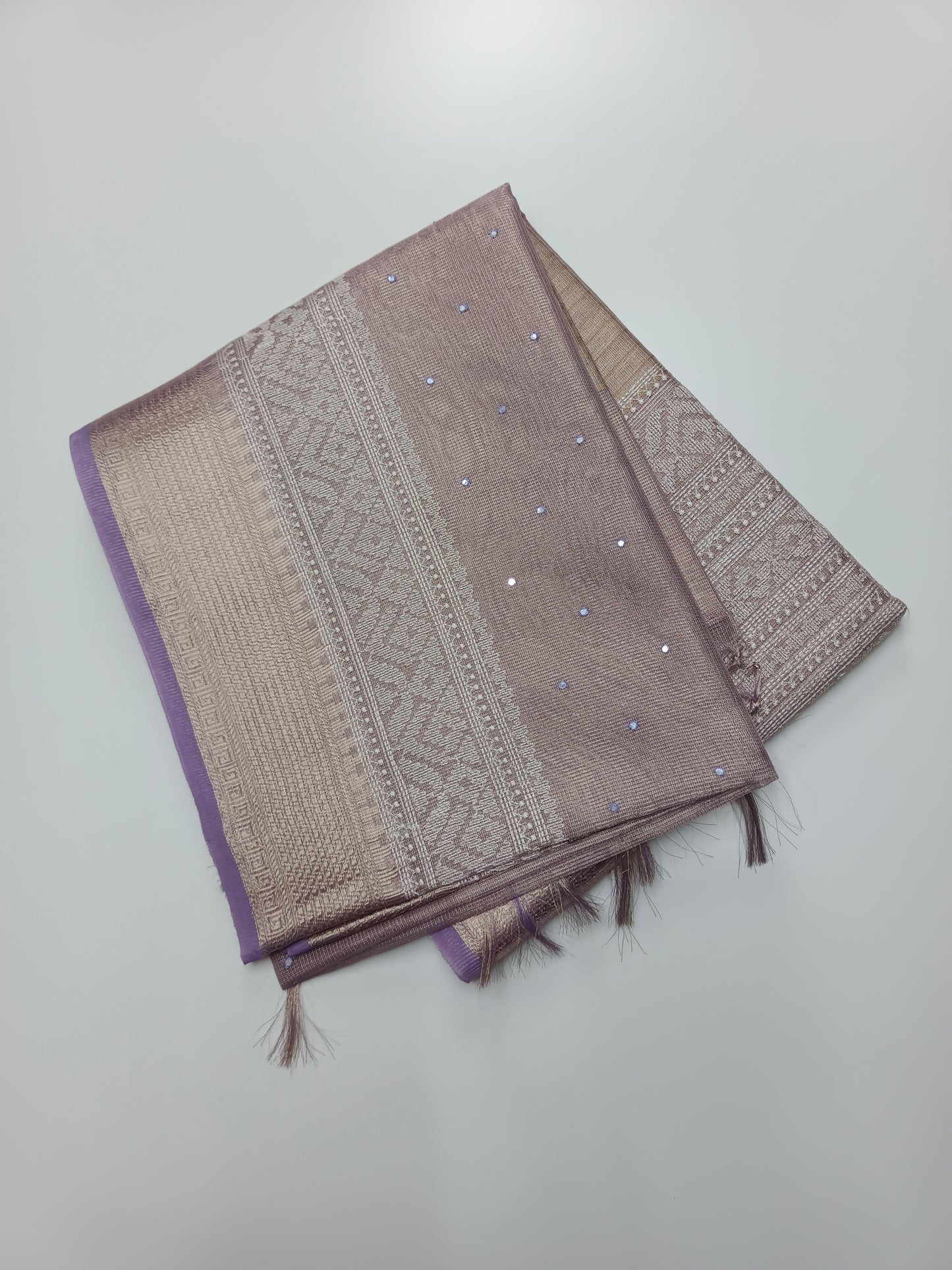 FANCY TISSUE KOTA EMBROIDERY SAREE (SPECIAL 30% DISCOUNT)