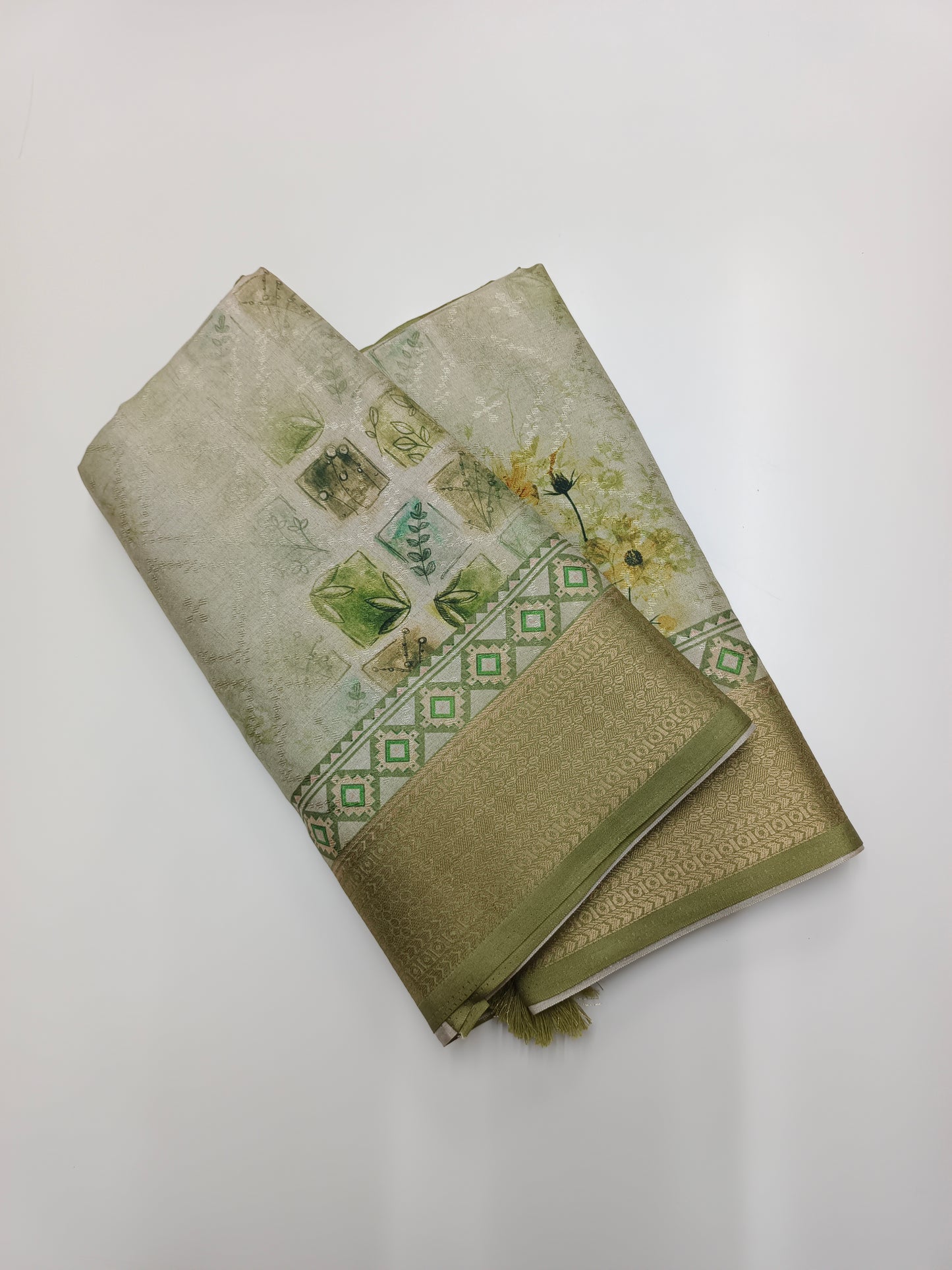 FANCY TUSSER SILK SAREE (SPECIAL 30% DISCOUNT)