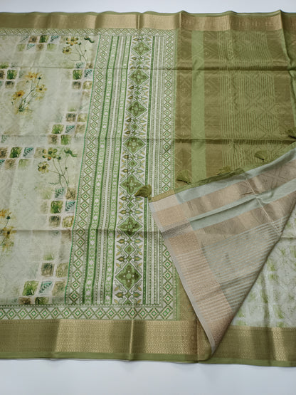 FANCY TUSSER SILK SAREE (SPECIAL 30% DISCOUNT)