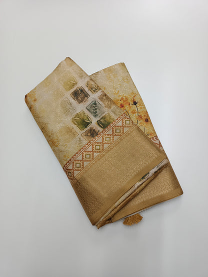 FANCY TUSSER SILK SAREE (SPECIAL 30% DISCOUNT)