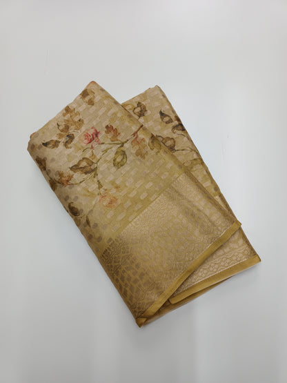 FANCY TUSSER SILK SAREE (SPECIAL 30% DISCOUNT)