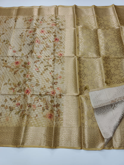 FANCY TUSSER SILK SAREE (SPECIAL 30% DISCOUNT)