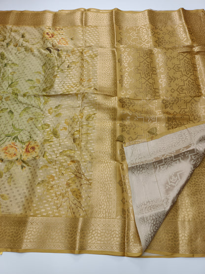 FANCY TUSSER SILK SAREE (SPECIAL 30% DISCOUNT)