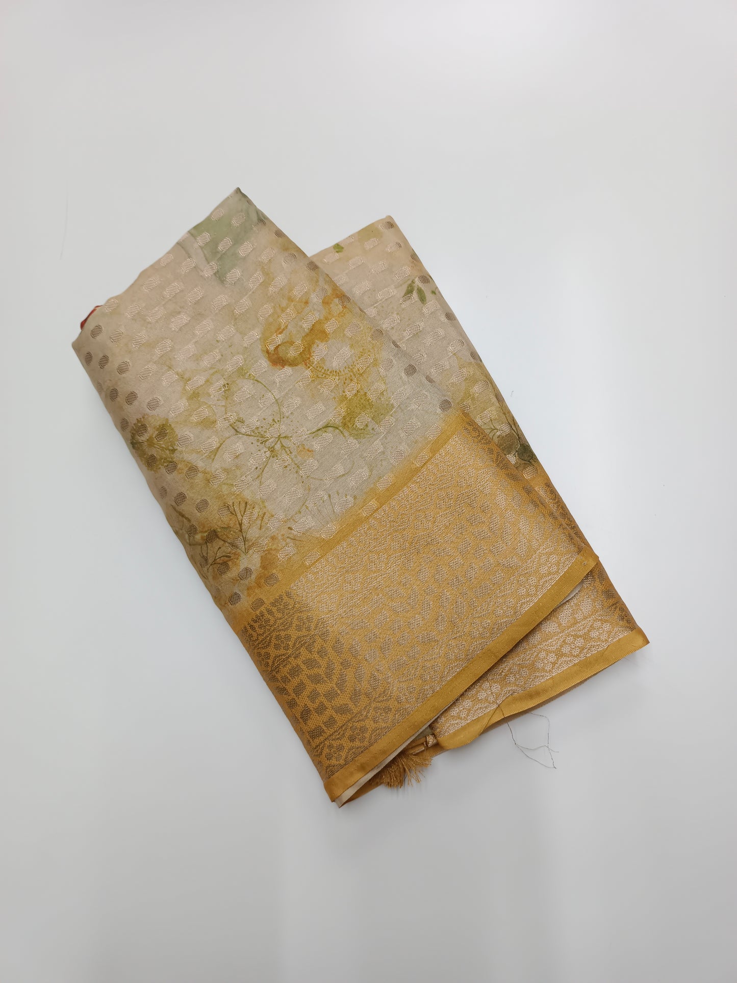 FANCY TUSSER SILK SAREE (SPECIAL 30% DISCOUNT)