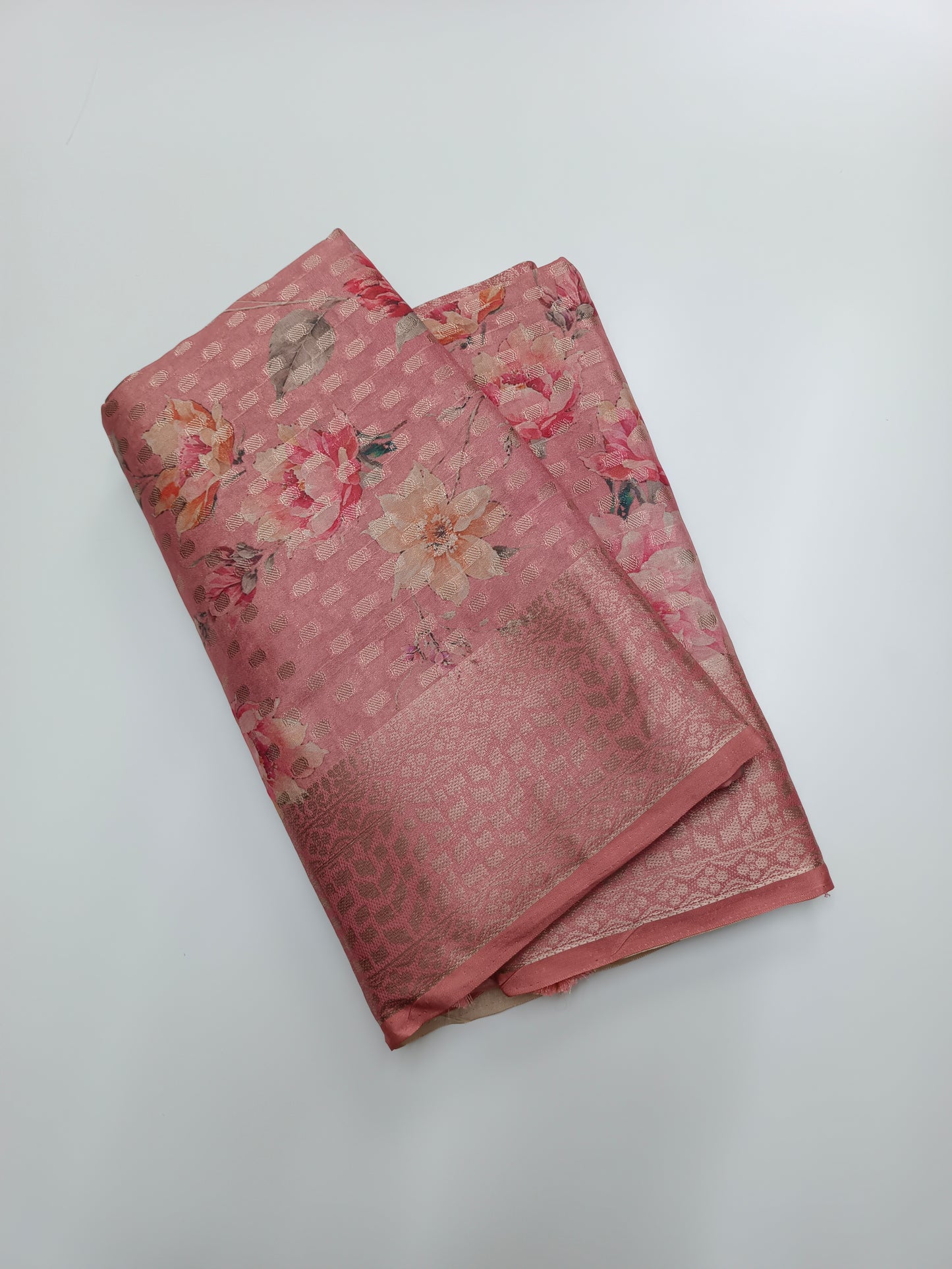 FANCY TUSSER SILK SAREE (SPECIAL 30% DISCOUNT)