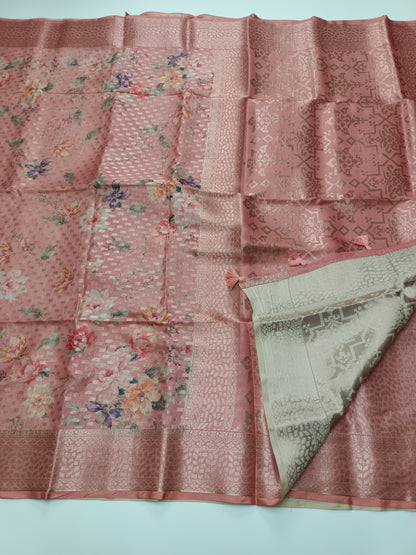 FANCY TUSSER SILK SAREE (SPECIAL 30% DISCOUNT)