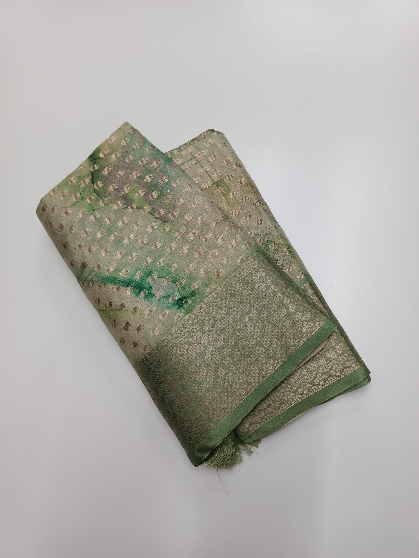 FANCY TUSSER SILK SAREE (SPECIAL 30% DISCOUNT)