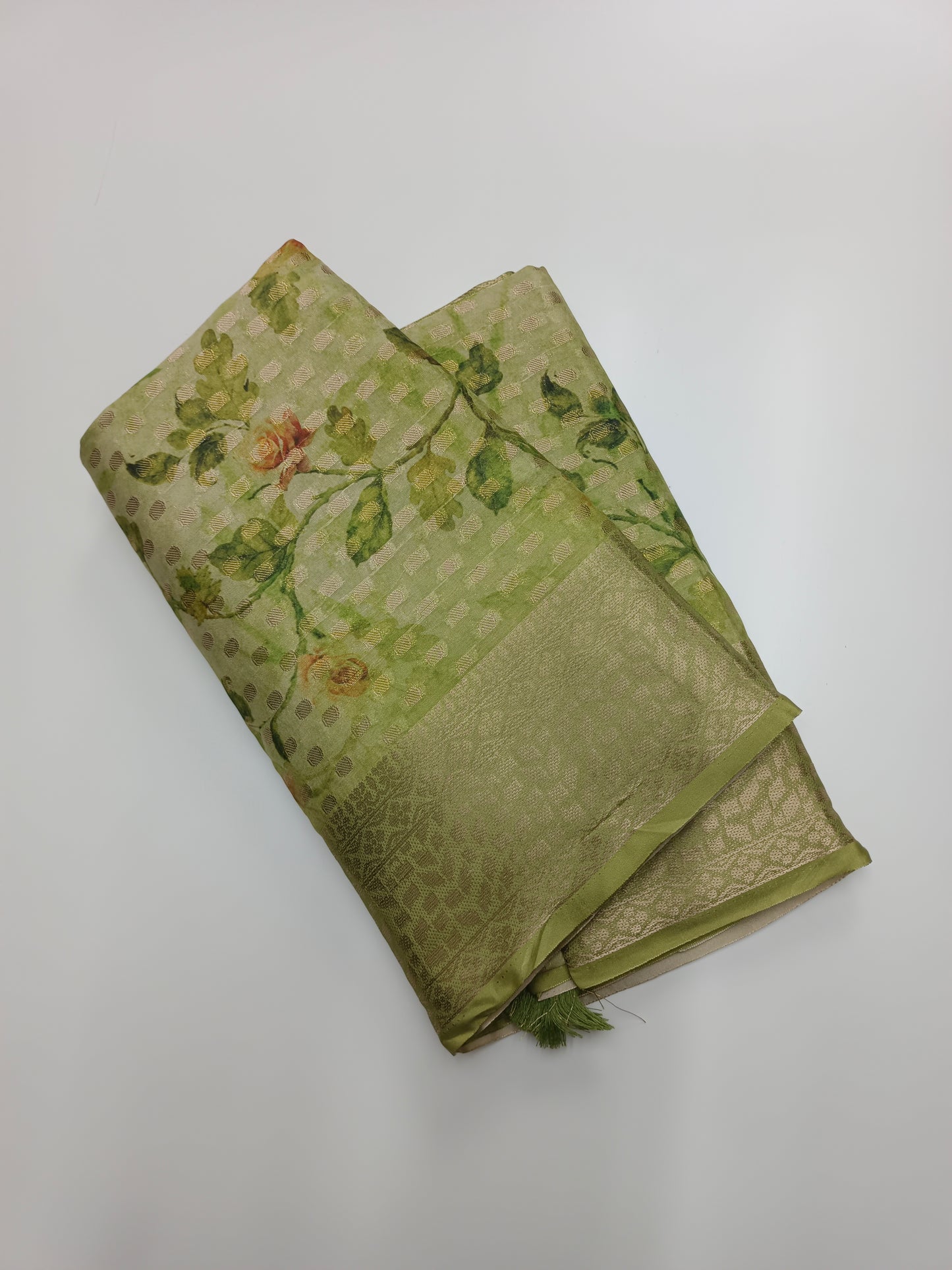 FANCY TUSSER SILK SAREE (SPECIAL 30% DISCOUNT)