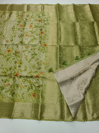 FANCY TUSSER SILK SAREE (SPECIAL 30% DISCOUNT)