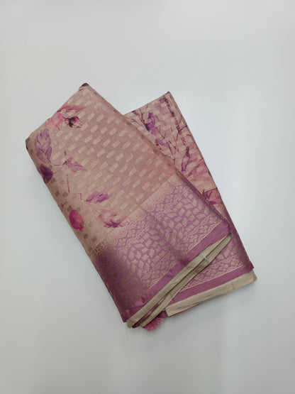 FANCY TUSSER SILK SAREE (SPECIAL 30% DISCOUNT)