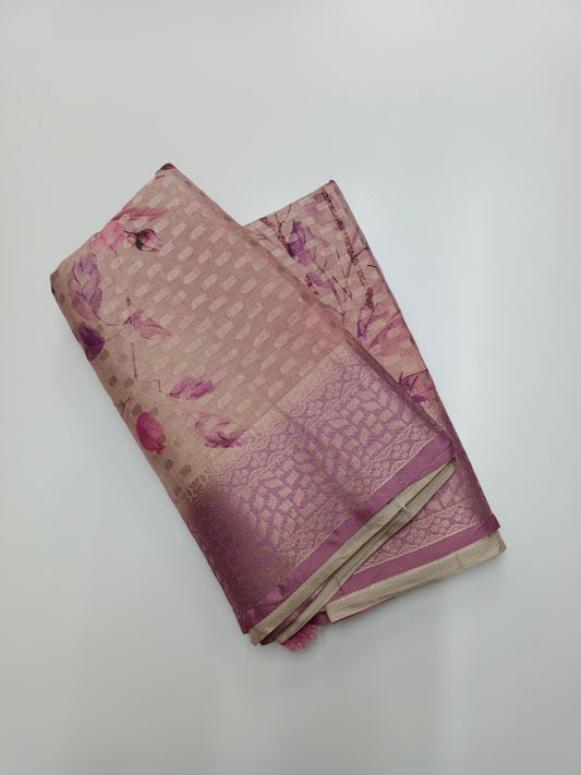 FANCY TUSSER SILK SAREE (SPECIAL 30% DISCOUNT)