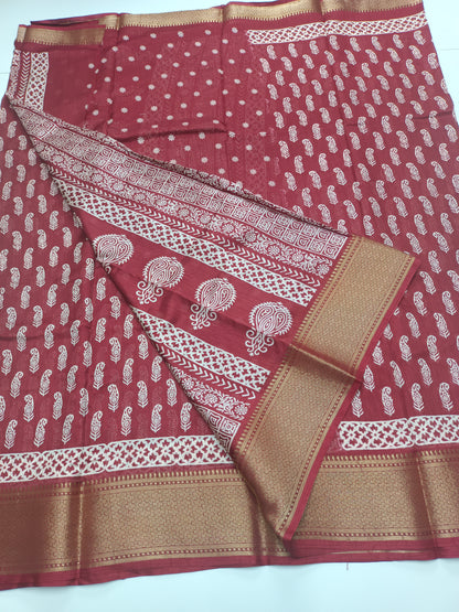 FANCY DOLA SILK SAREE