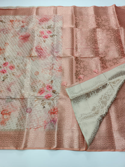 FANCY TUSSER SILK SAREE (SPECIAL 30% DISCOUNT)