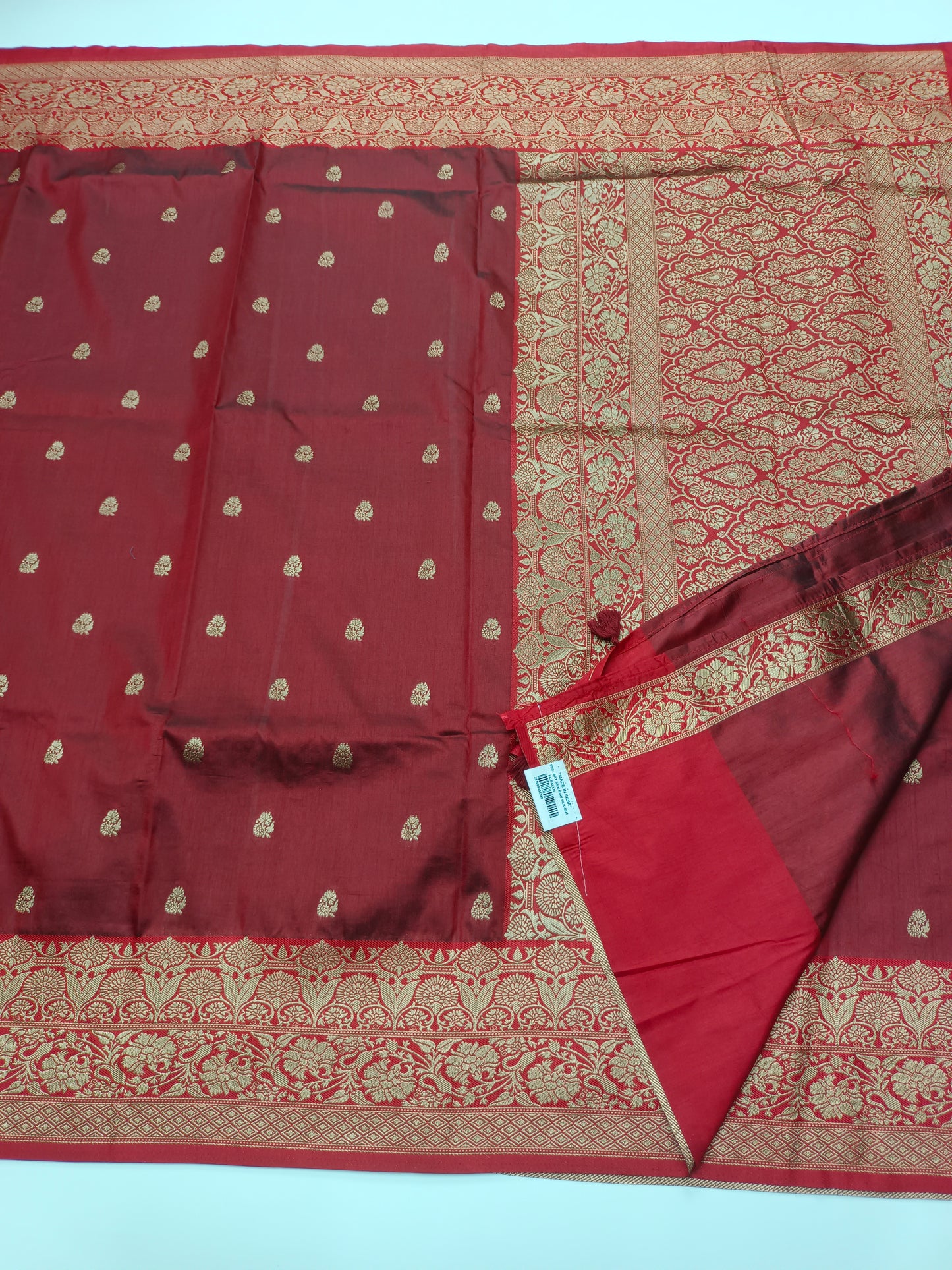 FANCY SEMI DOLA SILK SAREE (SPECIAL 30% DISCOUNT)