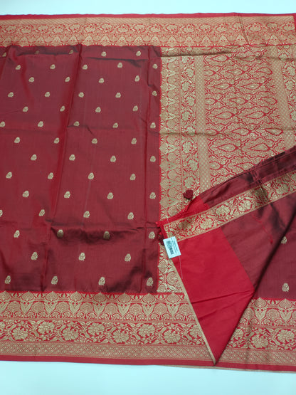 FANCY SEMI DOLA SILK SAREE (SPECIAL 30% DISCOUNT)